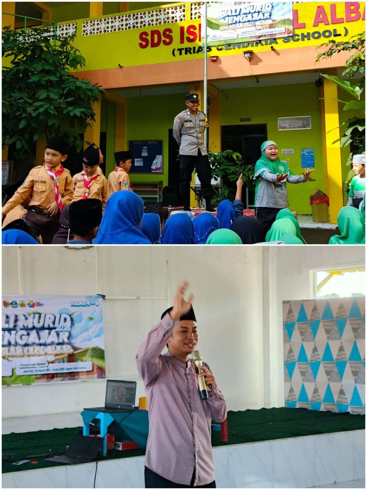 Read more about the article Seru dan Inspiratif! Wali Murid Mengajar di SDS Islam Ulul Albab, Siswa Antusias Ikuti Motivasi, Kedisiplinan, hingga Kuis Interaktif