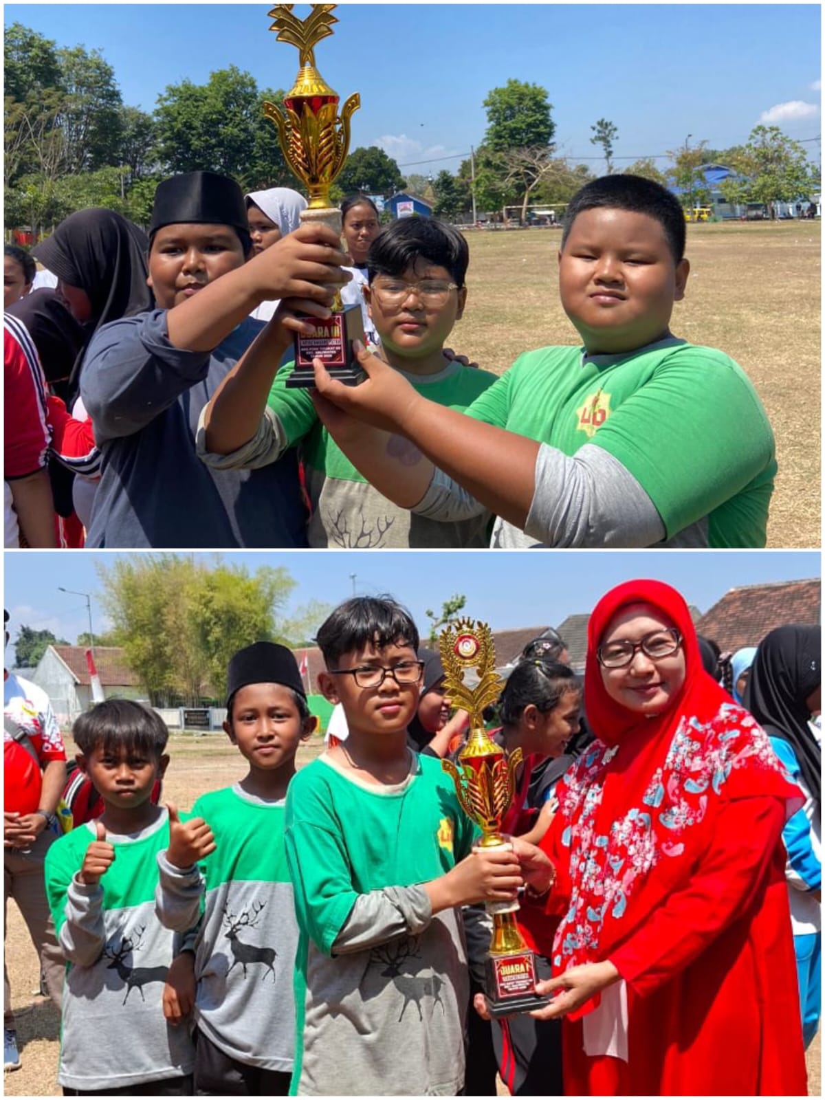 Read more about the article Ukir Prestasi di OLTRAD Kaliwates, SD Islam Ulul Albab Raih Juara 1 Terompah dan Juara 3 Tarik Tambang